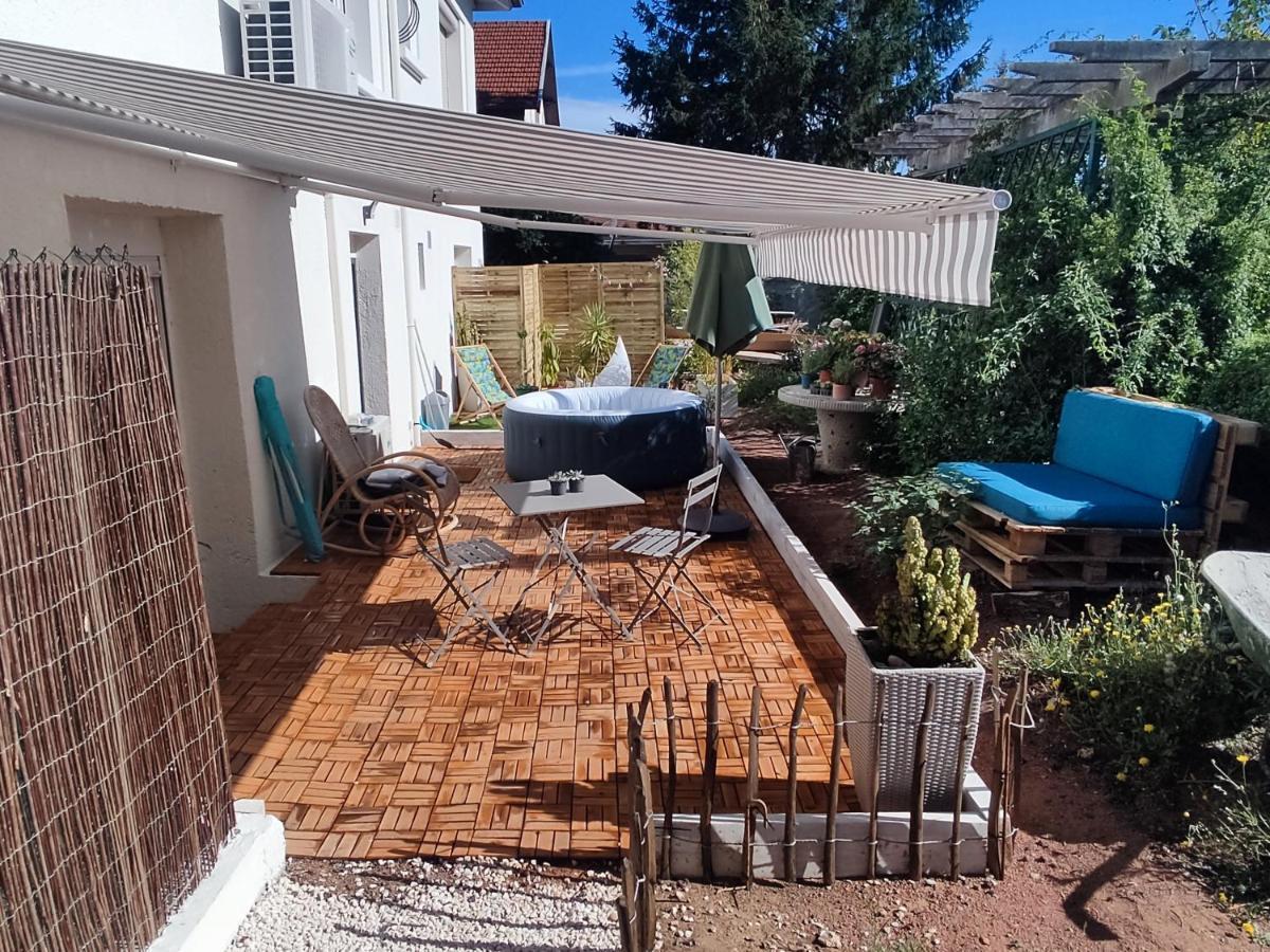 Superbe Appartement Avec Jacuzzi Avec Jardin Prive Lyon Eksteriør bilde