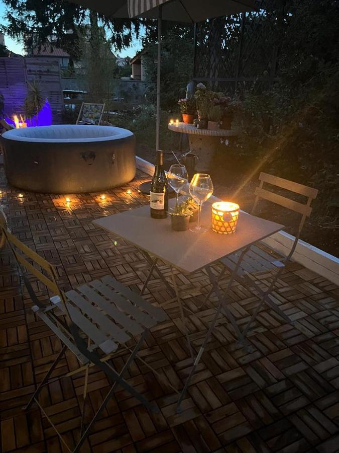 Superbe Appartement Avec Jacuzzi Avec Jardin Prive Lyon Eksteriør bilde