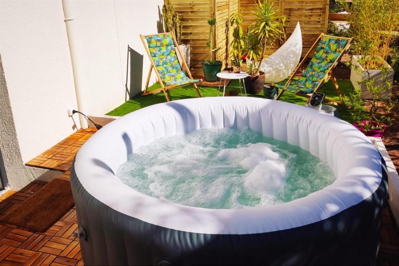 Superbe Appartement Avec Jacuzzi Avec Jardin Prive Lyon Eksteriør bilde